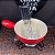 JOGO DE FONDUE DE PORCELANA LAUSANNE COM 4 GARFOS / PANELA / SUPORTE HAUSKRAFT 700ML - Imagem 3