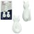 CABIDE GANCHO DE PLASTICO GATO AUTOADESIVO C/3 PCS - Imagem 2
