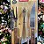 INOX CONJUNTO DE FACA DE CHURRASCO + GARFO  E PEGADOR  CB. MADEIRA - Imagem 2