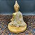 BUDA DECORATIVO COM GLITTER 12CM - Imagem 1