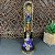 PORTA INCENSO MONGE 7 CHAKRAS 18CM - Imagem 1