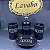 JOGO PARA BANHEIRO DE PORCELANA PRETO C/4 PCS CLINK - Imagem 2