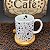 CANECA DE PORCELANA ESTRELAS HAUSKRAFT 330ML - Imagem 2