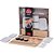 CONJUNTO P/SUSHI C/2 PARES DE HASHI/PALITO + ENROLADOR E ACESSORIOS 9 PCS - Imagem 2