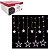 PISCA PISCA CORTINA / CORDAO 138 LEDS ESTRELA BRANCO 127V 90CMX2,5M - Imagem 1