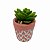 VASO DECORATIVO COM FLOR ARTIFICIAL  7X5,5CM SORTIDO - Imagem 2