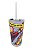 COPO DE VIDRO DRINK COM CANUDO COCA-COLA FIZZ 450ML - Imagem 3