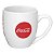 CANECA DE PORCELANA COCA-COLA BRANCO HAUSKRAFT 300ML - Imagem 2