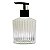 VIDRO FRISADO BRANCO 250ML - Imagem 1