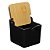 SALEIRO DE PORCELANA COM COLHER TAMPA BAMBU HAUSKRAFT 270ML - Imagem 3