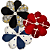 ALMOFADA DE FLOR DECORATIVA 45X45CM - Imagem 2
