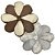 ALMOFADA DE FLOR DECORATIVA 45X45CM - Imagem 3