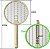 RAQUETE MATA MOSQUITO RECARREGAVEL DOBRAVEL LAMPADA UV - Imagem 4