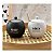 MELEIRA DE PORCELANA COM TAMPA + PEGADOR DE BAMBU MANHATTAN HAUSKRAFT PRETO 350ML - Imagem 1