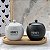 MELEIRA DE PORCELANA COM TAMPA + PEGADOR DE BAMBU MANHATTAN HAUSKRAFT PRETO 350ML - Imagem 3
