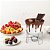 JOGO DE FONDUE DE PORCELANA BRUXELAS C/4 GARFOS/PANELA/SUPORTE HAUSKRAFT 400ML - Imagem 1