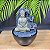 FONTE DE AGUA DECORATIVA BUDA BEGE 3 QUEDAS 1LED BIVOLT 13X13X18CM - Imagem 2