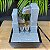 FONTE DE AGUA DECORATIVA 4 QUEDAS CINZA 1LED BIVOLT 13X12X18CM - Imagem 2