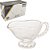 MOLHEIRA DE VIDRO CRISTAL CORACAO 120ML 15,5X8X6CM 1742 LYOR - Imagem 1