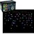PISCA PISCA CASCATA 200 LEDS COLORS 127V 3,8 MTS 8 FUNCOES - Imagem 1