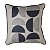 CAPA DE ALMOFADA COM BORDA PLACE ESTAMPA 1 043X043CM BEGE E PRETO JOLITEX - Imagem 1