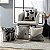 CAPA DE ALMOFADA COM BORDA PLACE ESTAMPA 1 043X043CM BEGE E PRETO JOLITEX - Imagem 2