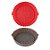 FORMA COZIMENTO REDONDA FRITADEIRA ELETRICA SILICONE CLINK AIR FRYER 20 CM X 18 CM X 4,5 CM - Imagem 1