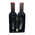 KIT VINHO 3 PCS GARRAFA PLASTICO ABS E ACO INOX 6 CM X 6 CM X 23,5 CM - Imagem 3