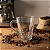 Conjunto 3 Canecas de Vidro Transparente Diamante 250ml – Design Sofisticado e Resistente - Imagem 1