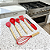 Kit Utensílios de Cozinha Silicone com Madeira 7 Peças – Concha, Colher, Espátula, Fouet, Pão Duro, Pegador e Suporte - Imagem 4