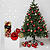 Kit Bolas de Natal Mistas 6cm (35 Peças) - Vermelho e Dourado - Fosca, Lisa, Glitter e Decorada - Decoração Árvore Natal - Imagem 3