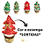 PESO DE PORTA ARTESANAL ARVORE DE NATAL - ENFEITE NATAL - ESTAMPAS SORTIDAS - Imagem 2