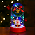ENFEITE CUPULA DE NATAL + MICRO LED A BATERIA 14,5X8CM0 WINCY - ***SORTIDO*** - Imagem 4