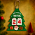 Calendário Decorativo Arvore de Natal Natalino MDF 20x15cm – Multiart - Imagem 1