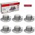 JOGO DE XICARA CAFÉ PORCELANA E PIRES  LISBOA HAUSKRAFT C/12 PCS 90ML - Imagem 3