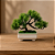 ENFEITE FLOR ARTIFICIAL BONSAI VASO DE PLASTICO JARDINEIRA - Imagem 1