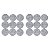 PROTETOR AUTOADESIVO P/MOVEIS EM FELTRO REDONDO C/18 PCS 2,5CM0 NA CARTELA CK4022 CLINK - Imagem 4