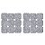 PROTETOR AUTOADESIVO P/MOVEIS EM FELTRO QUADRADO C/18 PCS 2,5CM CLINK - Imagem 4