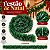 FESTAO NATAL 7X2CM VERDE PLASTICO - Imagem 1