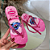 Kit 12 Pares Chinelo Feminino Havaianas Transfer Stitch Sandalia de dedo Atacado - Imagem 2