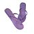 Kit 12 Pares Chinelo Feminino Havaianas Maldivas Sandalia de dedo Atacado - Imagem 1