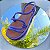 Kit 12 Pares Sandalia Feminino Santa Lolla Chinelo de Traseira Atacado - Imagem 10