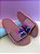 Kit 12 Pares Slide Infantil Pala Personagens Menina Sandalia de dedo Atacado - Imagem 5