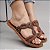 Kit 12 Pares Sandalia Feminina Virginia Glitter Chinelo de dedo Traseira Atacado - Imagem 4