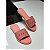 Kit 12 Pares Sandalia Feminina Strass Pingo de Luz Rasteirinha Slide Atacado - Imagem 5