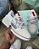 Tênis Feminino Adidas Off White Platform Sneaker Aspiral Cadarço Extra Varejo - Imagem 3