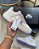 Tênis Feminino Nike Air Force 1 com Chaveirinho Bicolor Sneaker Casual Premium Varejo - Imagem 9