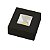 Kit 3 Spot Led Sobrepor Quadrado 5w Preto Luz Amarela Avant - Imagem 1