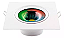 Spoted LED Smart Quadrado 2700k/6500k RGB Biv. Branco Avant - Imagem 1
