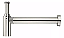 Sifão Para Lavatório Top Dn40 Cromado G 7/8" x 1.1/2" Docol - Imagem 1